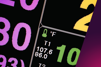 An image of a lifeline monitor