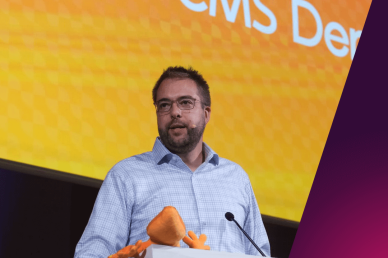 Dries Buytaert at Drupalcon