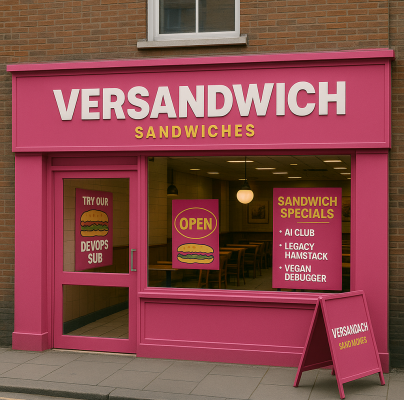 A Versantus-branded sandwich shop on your local high street