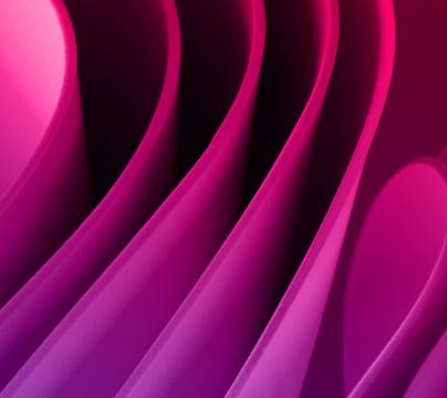 Abstract waves purple and pink