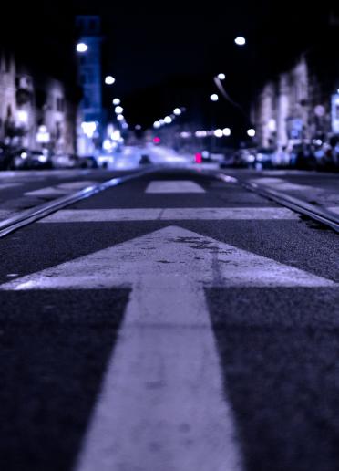 Photo of a road with an arrow by Vek Labs on Unsplash