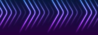 Blue purple abstract neon arrows