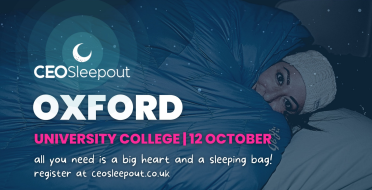 CEO Sleepout Oxford 2023