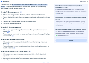 AI Overviews AI overviews